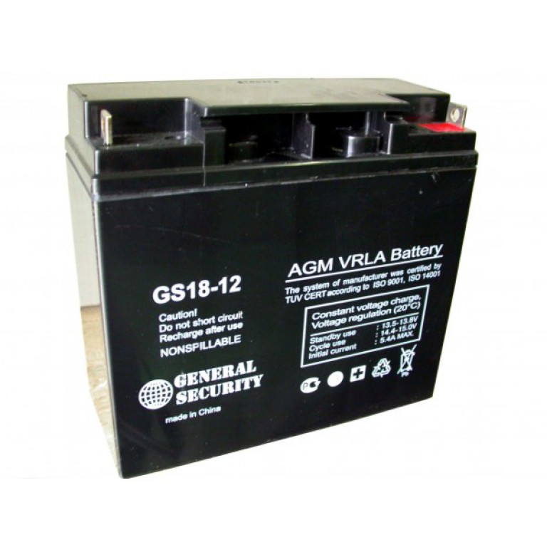 Аккумуляторная батарея GS 18-12 (GS18-12) уменьшенное фото